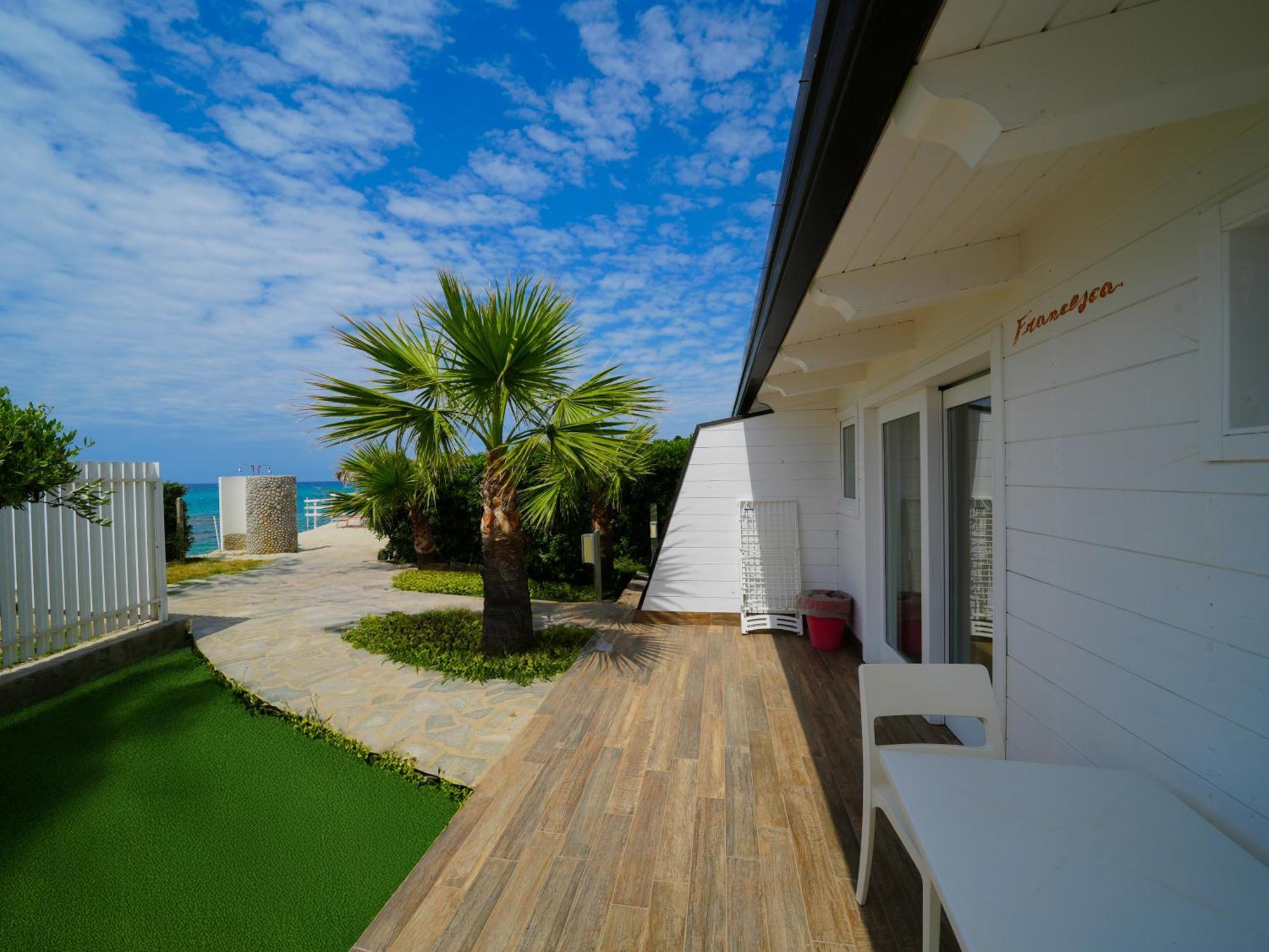 Marinella Beach Apartment Capo Vaticano Eksteriør bilde