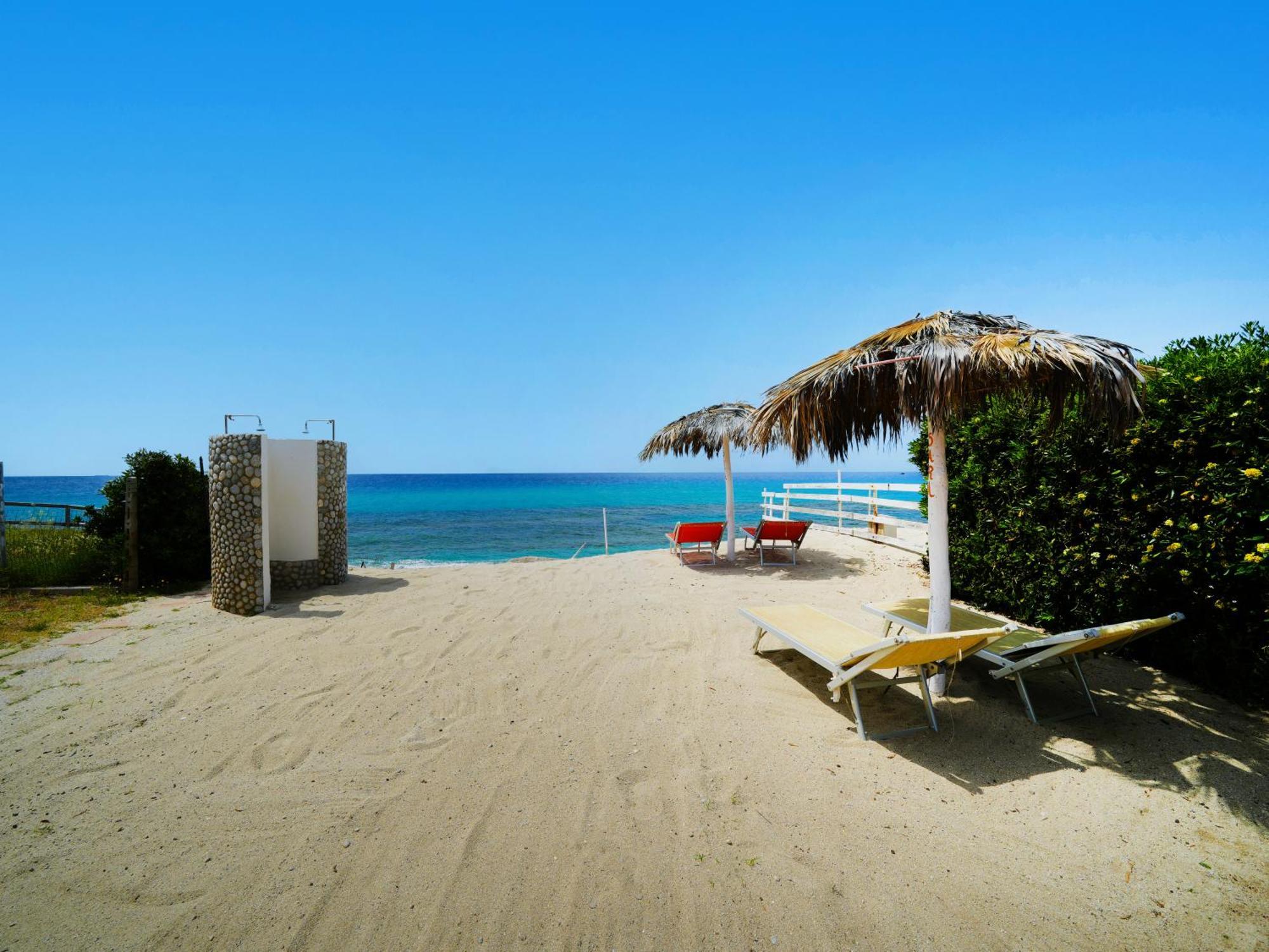 Marinella Beach Apartment Capo Vaticano Eksteriør bilde