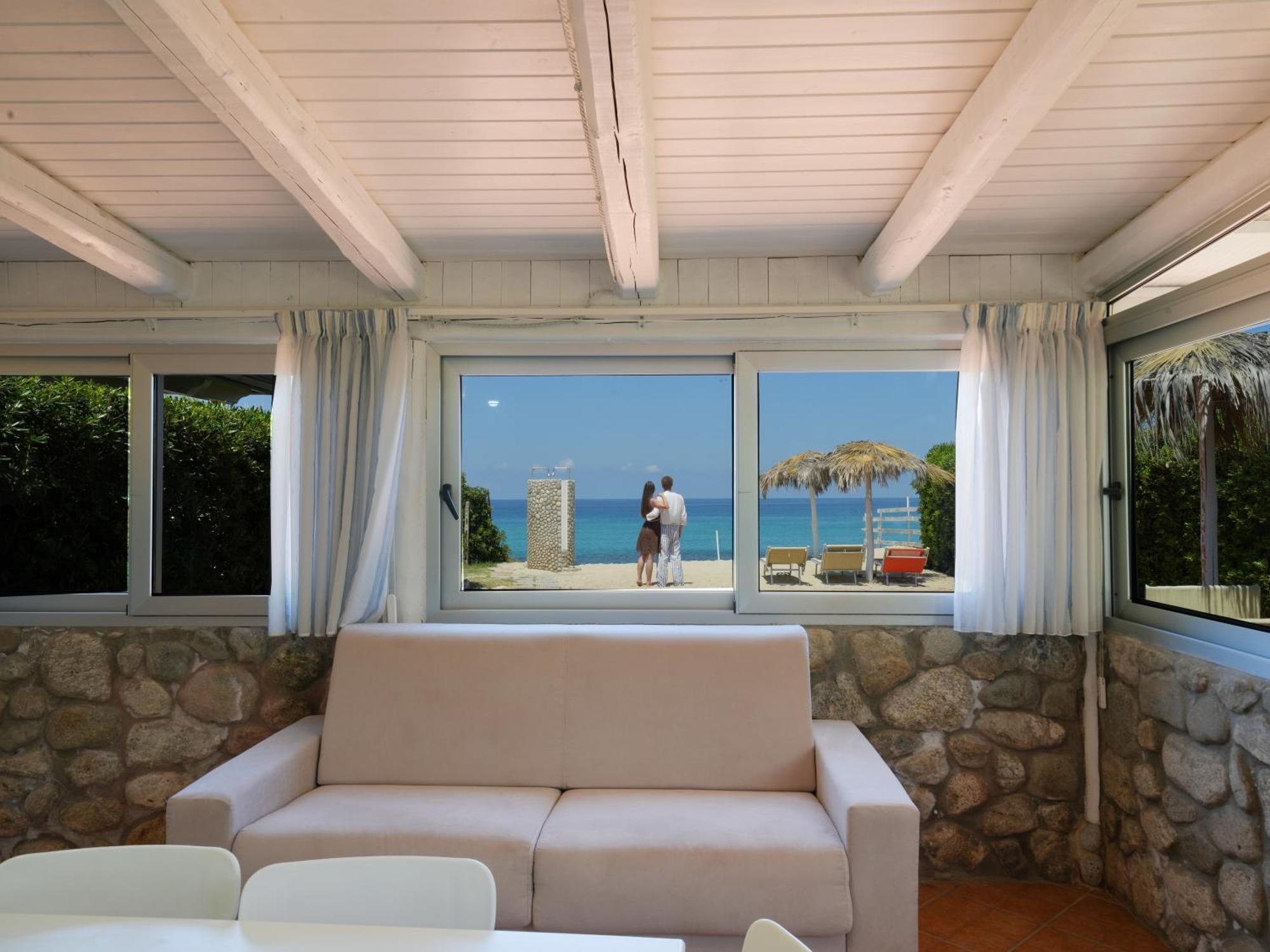 Marinella Beach Apartment Capo Vaticano Eksteriør bilde