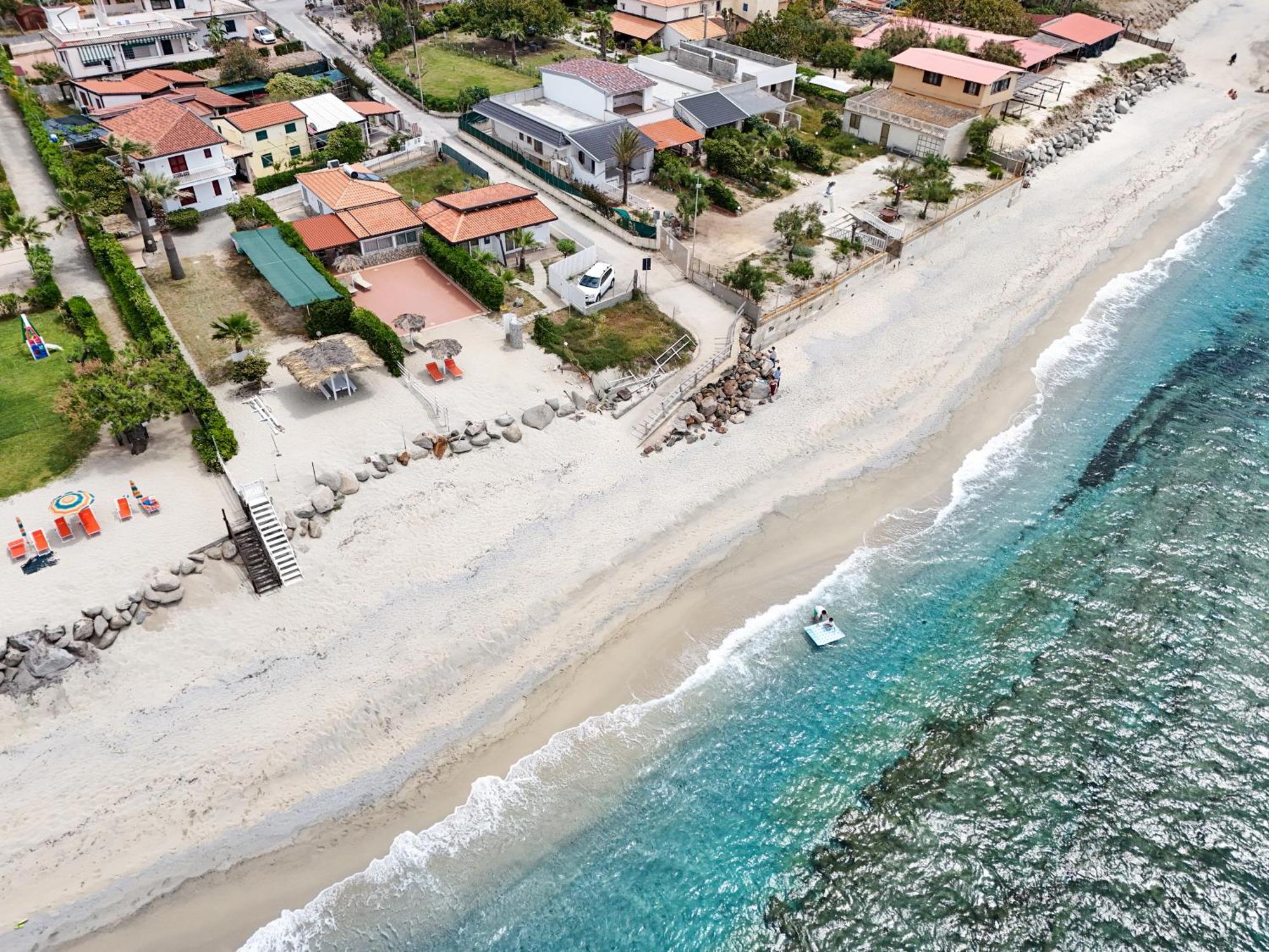 Marinella Beach Apartment Capo Vaticano Eksteriør bilde